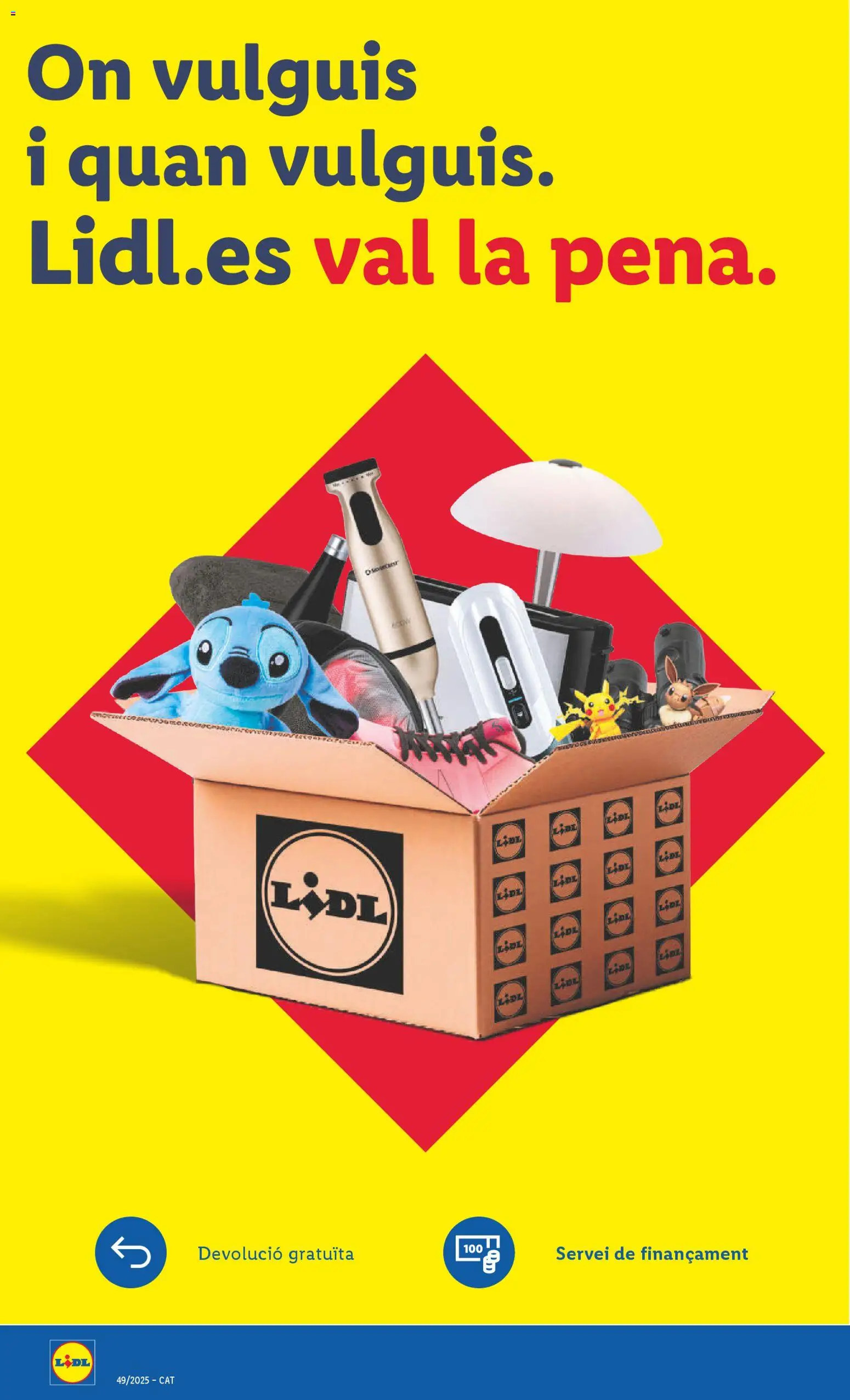 Lidl folleto de bazar │ válido desde el 01.12.2025 | Página: 38