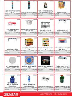 KIT KAT Cash & Carry specials catalogue – valid from 06.03.2026 | Page: 32 | Products: Plate, Bowl, Cooker, Gas stove