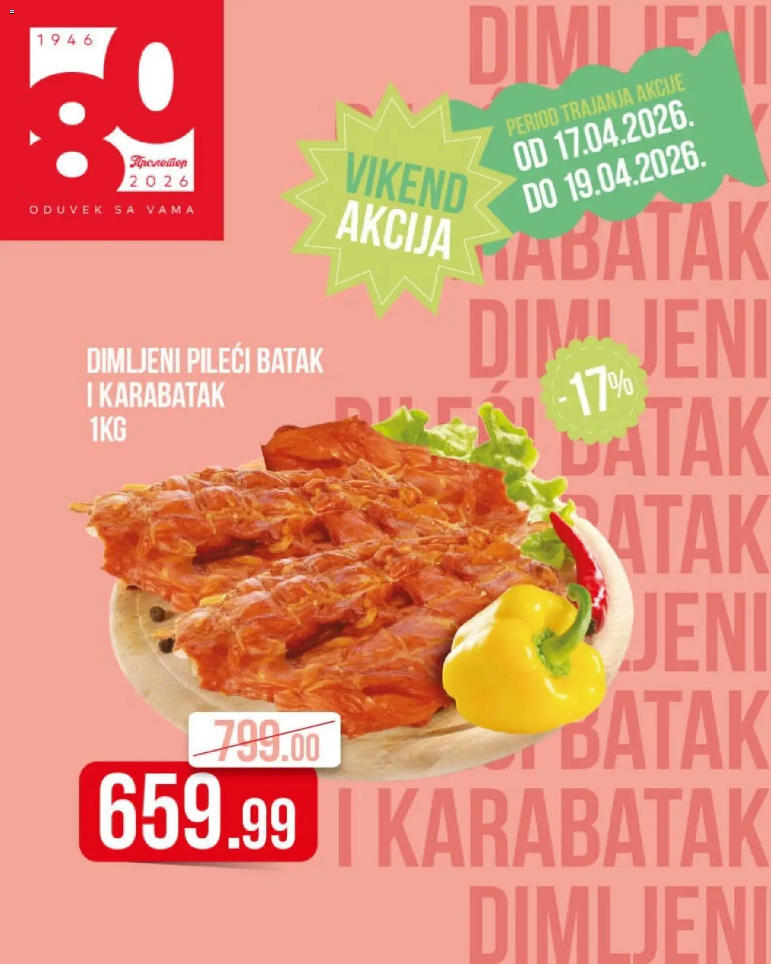 Metalac Proleter katalog - važi od 17.04.2026 | Strana: 2 | Proizvode: Pileći batak