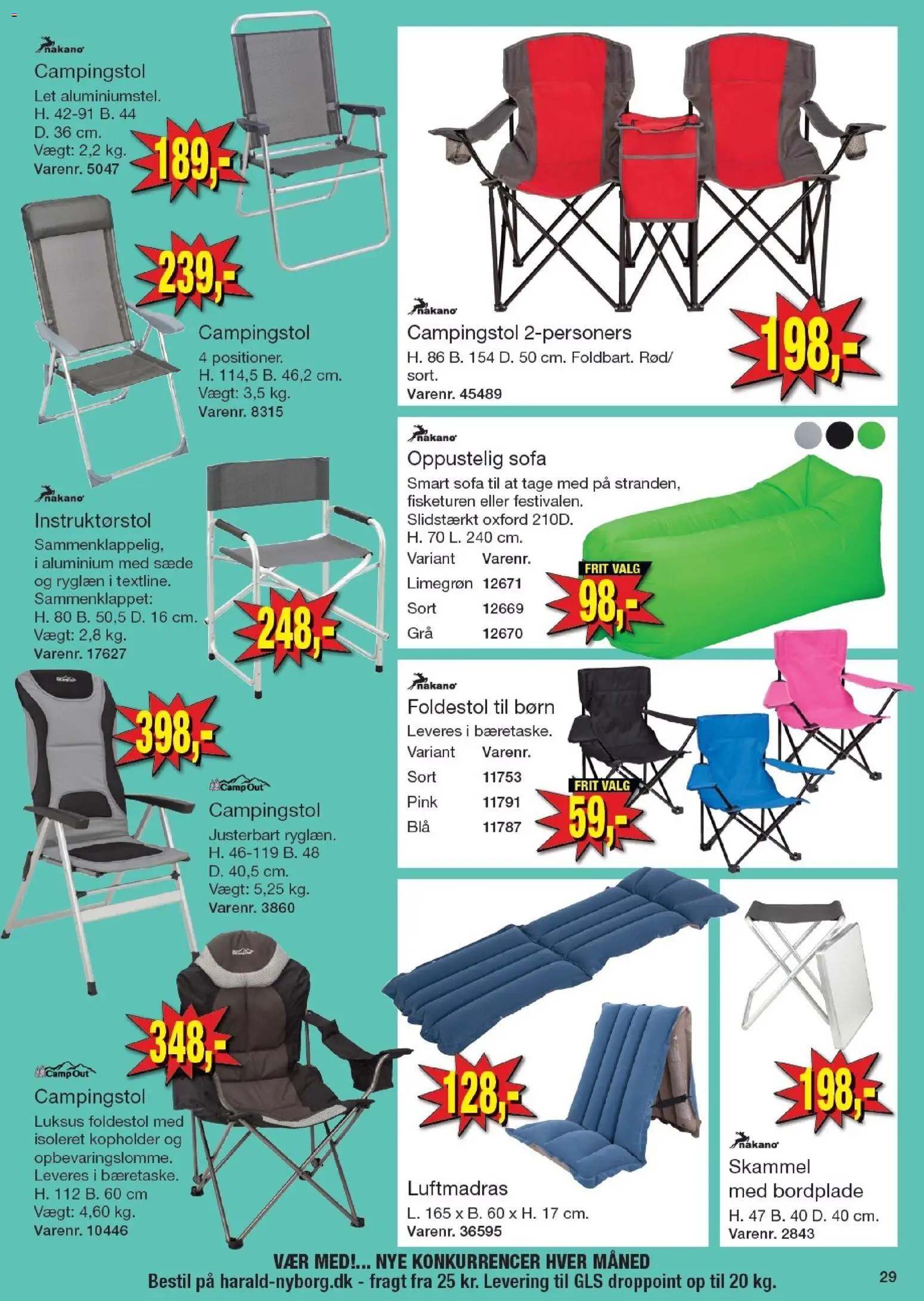 Harald Nyborg tilbudsavis – gyldig fra 02.04.2026 | Side: 31 | Produkter: Skammel, Sofa