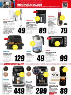 Volantino Media World del 15.09.2025 | Pagina: 33 | Prodotti: Caffè, Tritatutto, Patatine, Forno elettrico