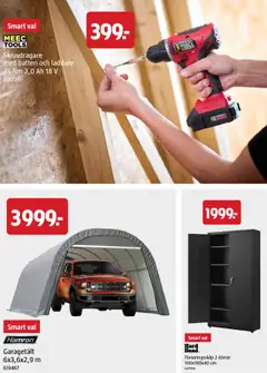 Jula - erbjudanden - Förhandsvisning av reklamblad från butik Jula aktuell från 16.10.2025 | Sida: 11 | Produkter: Skruvdragare, Batteri, Laddare