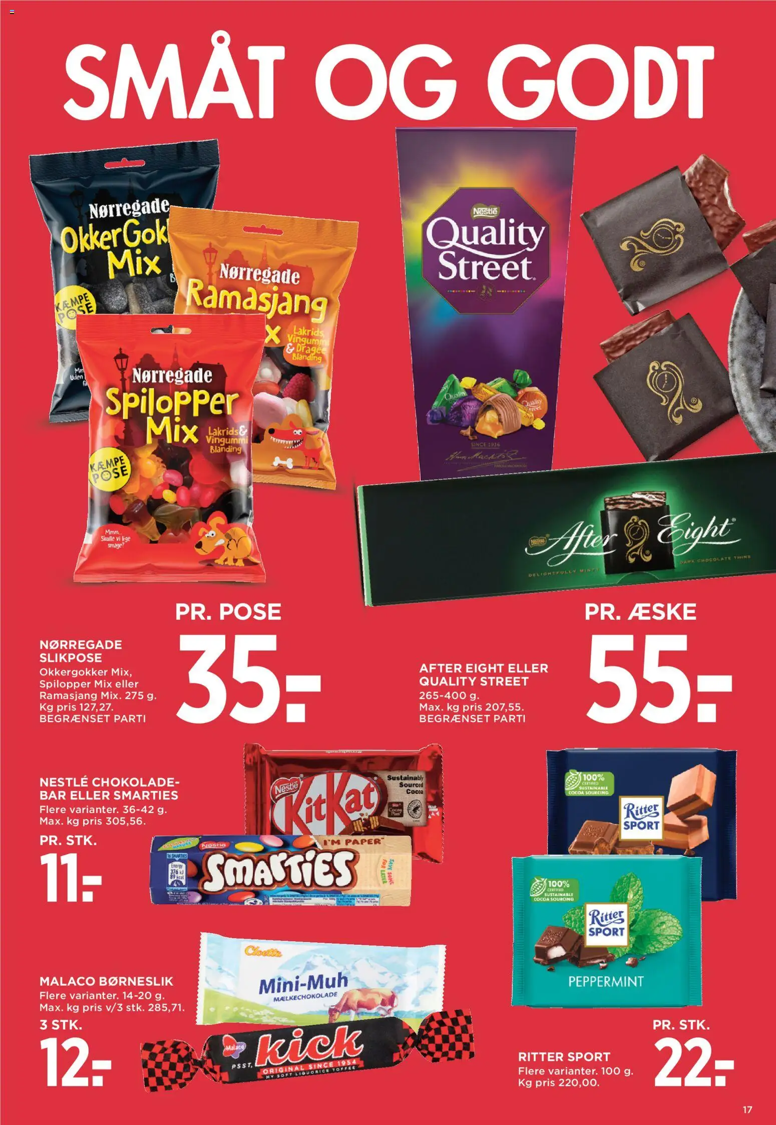 Meny tilbudsavis – gyldig fra 24.10.2025 | Side: 32 | Produkter: Chokolade, Lakrids, Vingummi