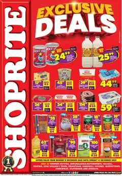 Shoprite specials catalogue – valid from 08.12.2025
