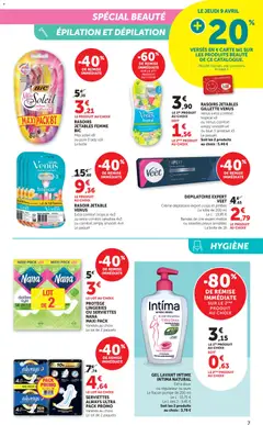 bi1 - Prévisualisation de bi1 Catalogue valide à partir de 08.04.2026 | Page: 7 | Produits: Cire, Beurre de karité, Savon, Crème dépilatoire