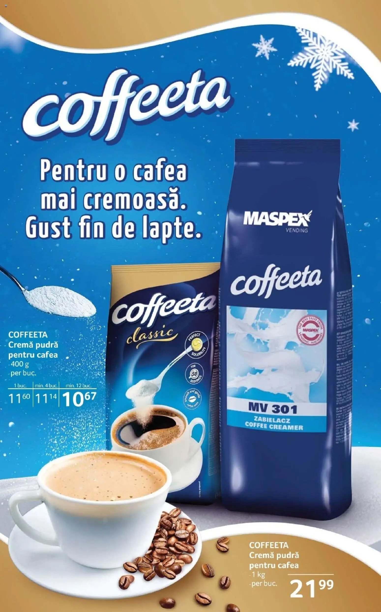 Noul catalog Selgros – valabil de la 12.12.2025 | Pagină: 18 | Produse: Pudră, Cremă, Cafea