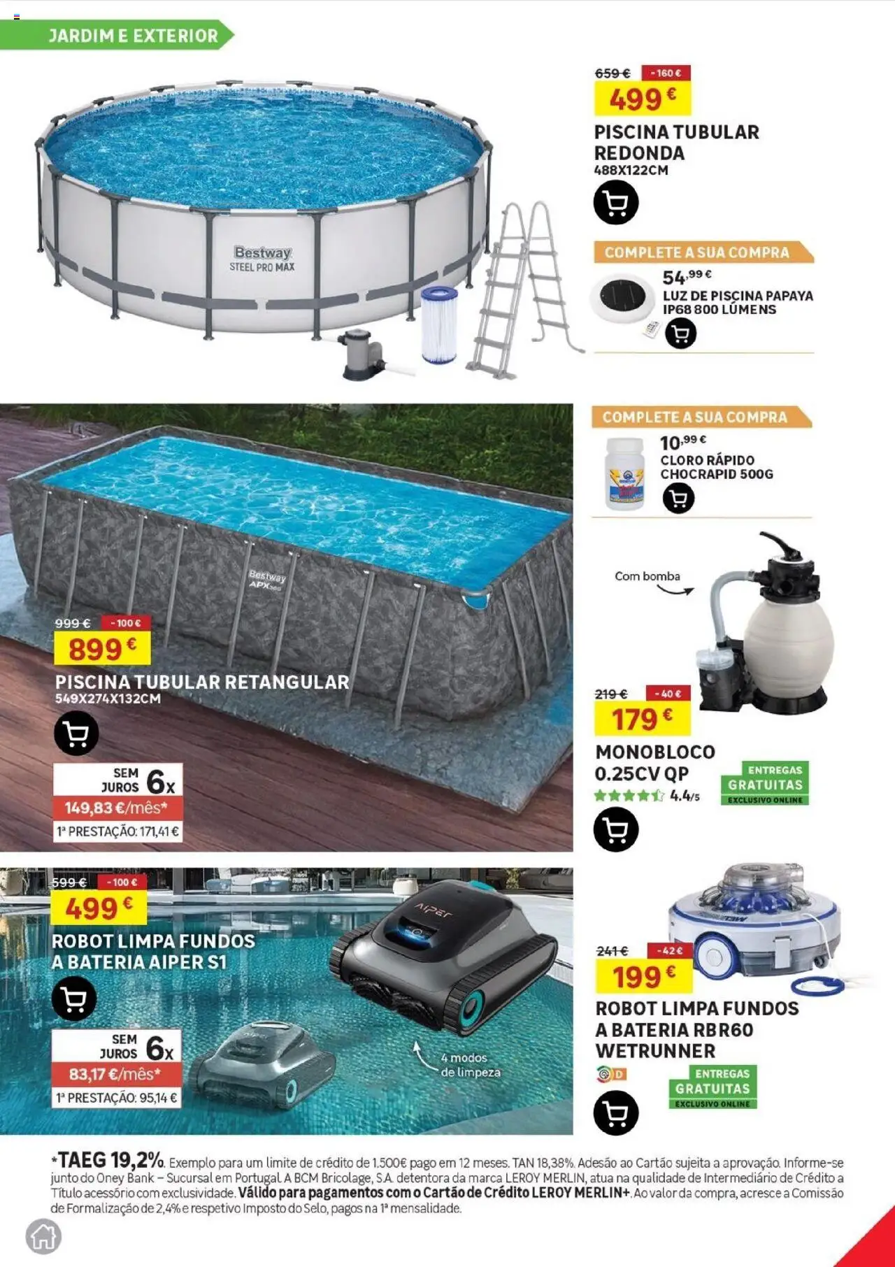 Leroy Merlin - Açores │ válido de 01.05.2025 | Página: 4 | Produtos: Piscina, Bateria