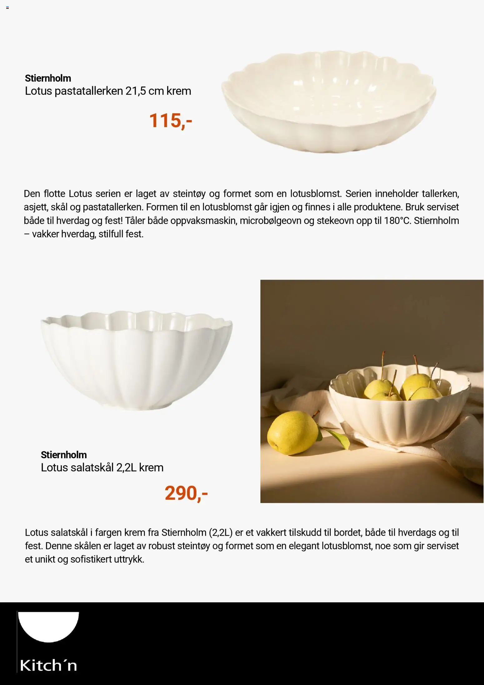 {H1} | Side: 5 | Produkter: Krem, Curry, Sparris