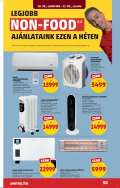 CLATRONIC VENTILÁTOROS HŐSUGÁRZÓ*, 2 fokozatban kapcsolható: 1000W/2000W 220-240V, 50-60Hz bolti készlet: min. 4 db/üzlet - amely érvényes a következő dátumtól: 30.10.2025 | Oldal: 34 | Termékek: Radiátor, Hősugárzó, Termosztát