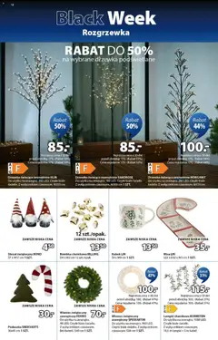 Pogląd oferty "JYSK Black Friday" - ważna od 12.11.2025 | Strona: 18 | Produkty: Lampki choinkowe, Kabel, Wieniec, Poduszka