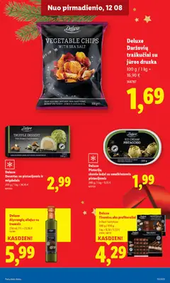 LIDL leidinys galioja nuo 11.12.2025 | Puslapis: 25 | Prekių: Ledai, Aliejus, Jūros druska, Traškučiai