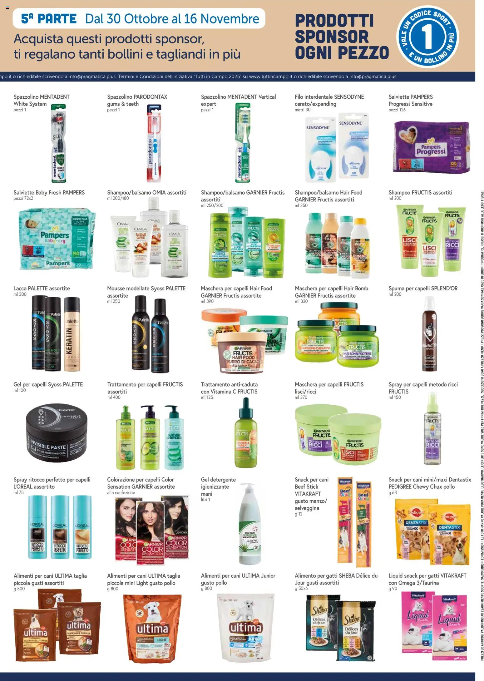 Volantino Galassia del 30.10.2025 | Pagina: 17 | Prodotti: Lacca, Pollo, Filo interdentale, Detergente