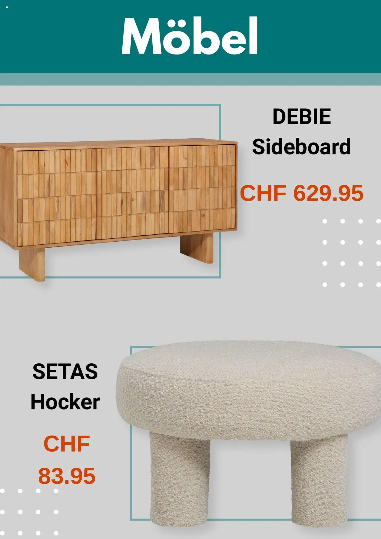 micasa Aktionen – gültig ab 16.10.2025 | Seite: 4 | Produkte: Hocker, Sideboard