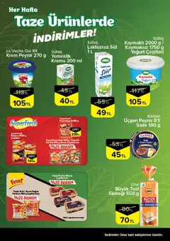 29.01.2026 tarihinden itibaren geçerli olan Onur Market kataloğu önizlemesi | Sayfa: 3
