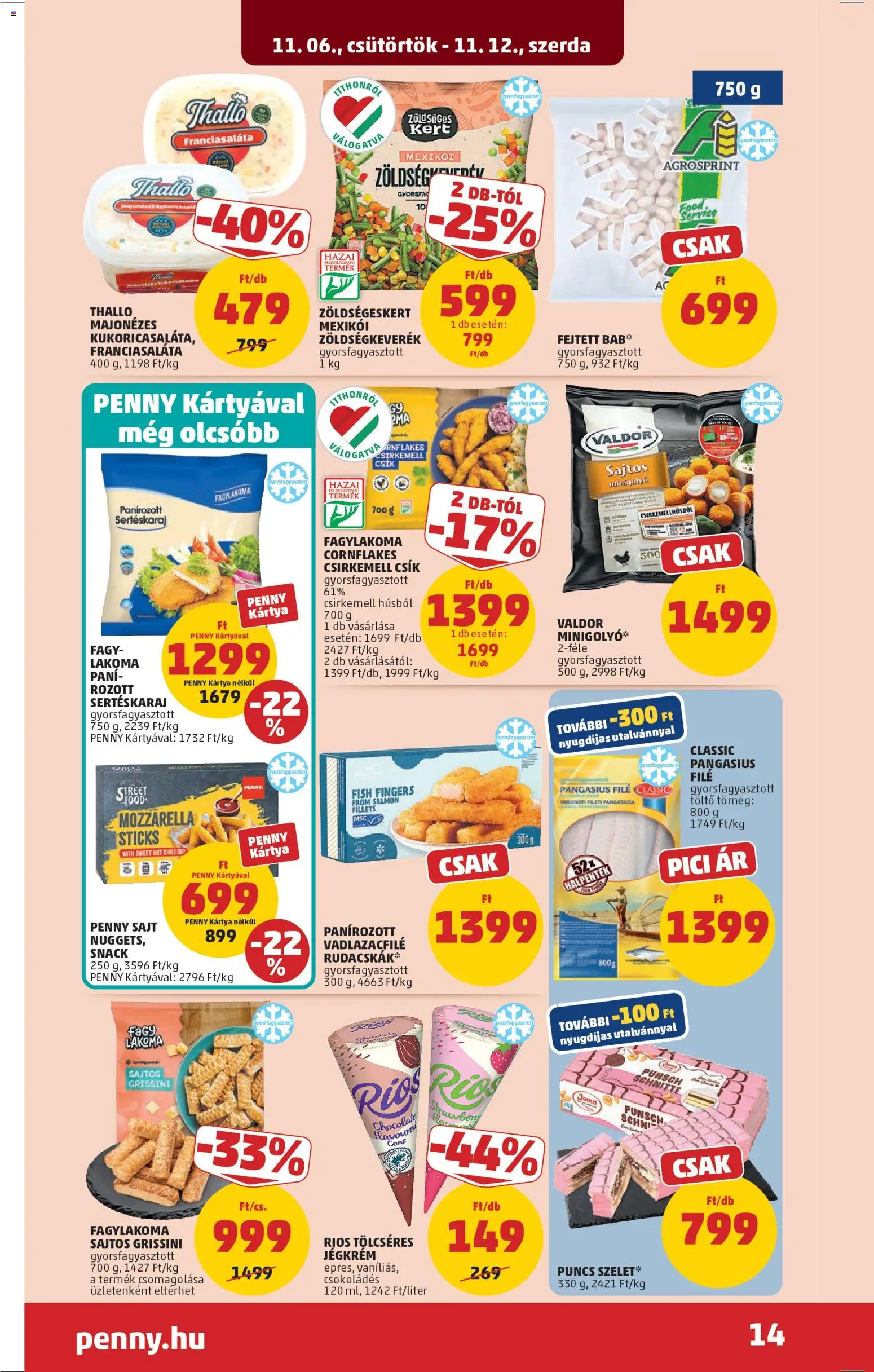 PENNY akciós ujság - amely érvényes a következő dátumtól: 06.11.2025 | Oldal: 18