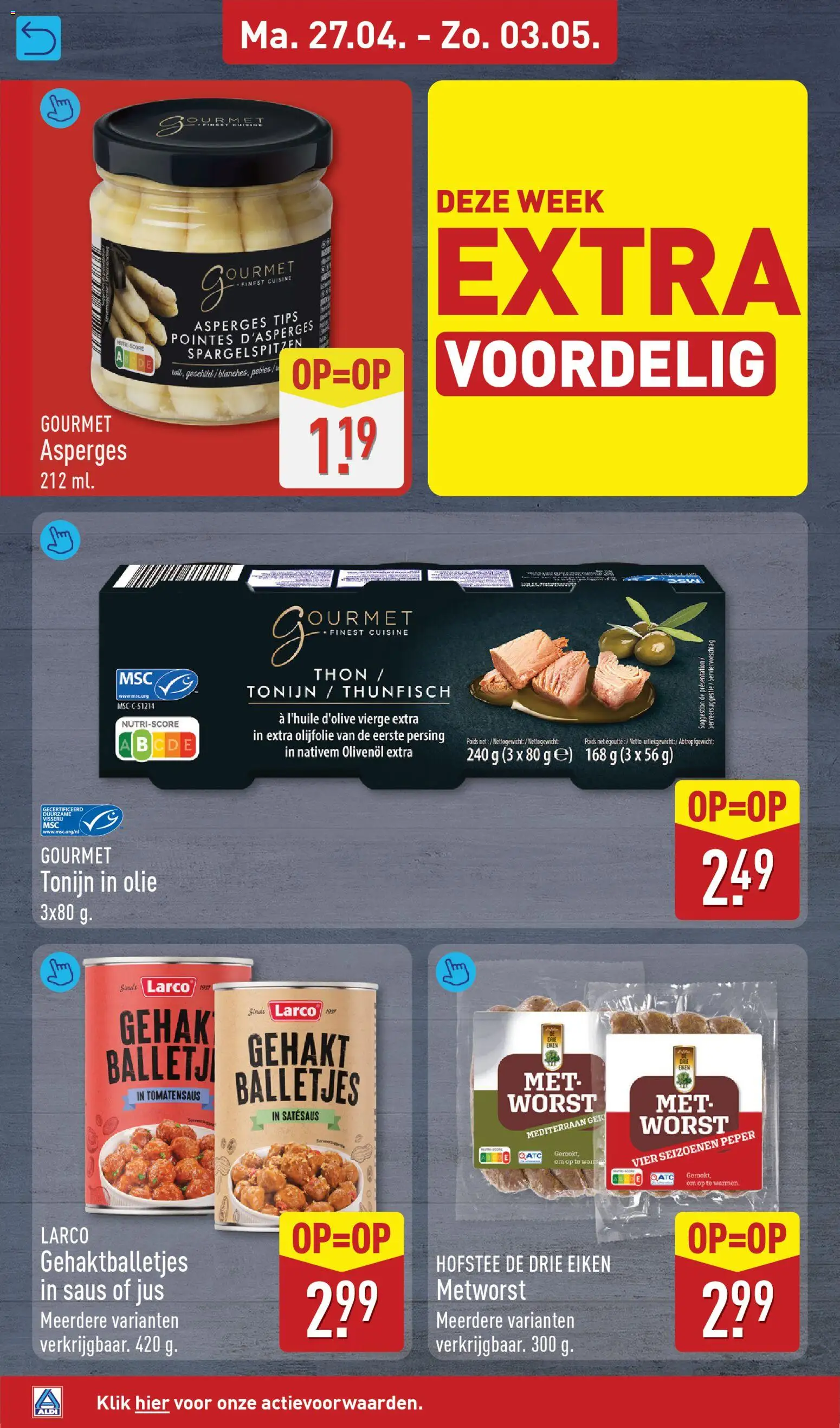 Nieuwe » Aldi folder voor Mei « is er! Ontdek geweldige aanbiedingen en bespaar. | Nederland
