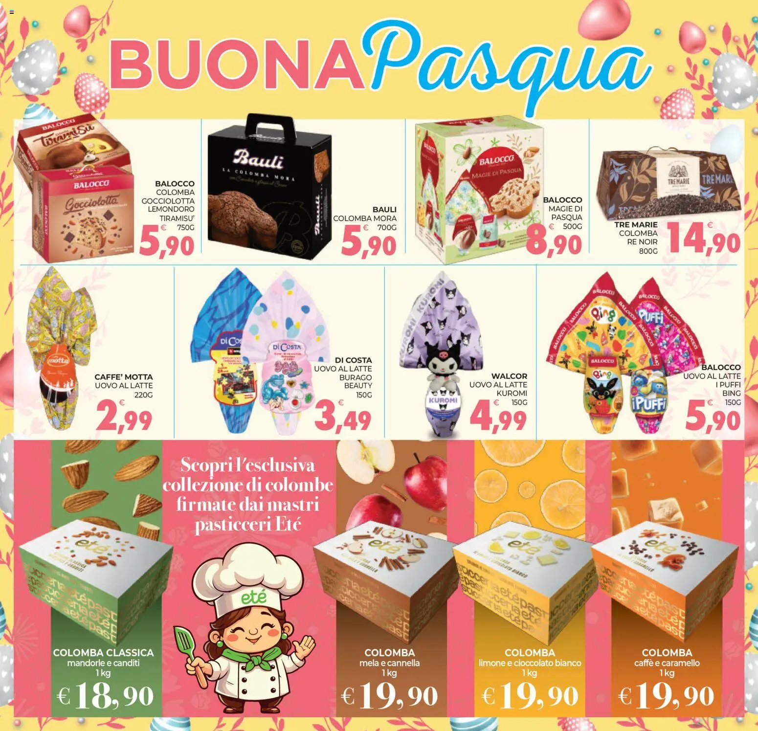 Volantino Eté del 24.03.2026 | Pagina: 2 | Prodotti: Caffè, Cioccolato, Limone, Mandorle