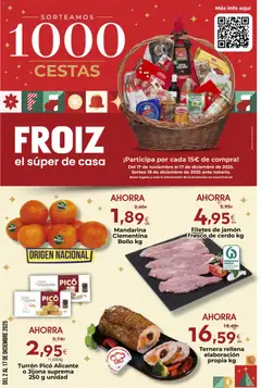 Vista previa Froiz folleto válido desde el 02.12.2025