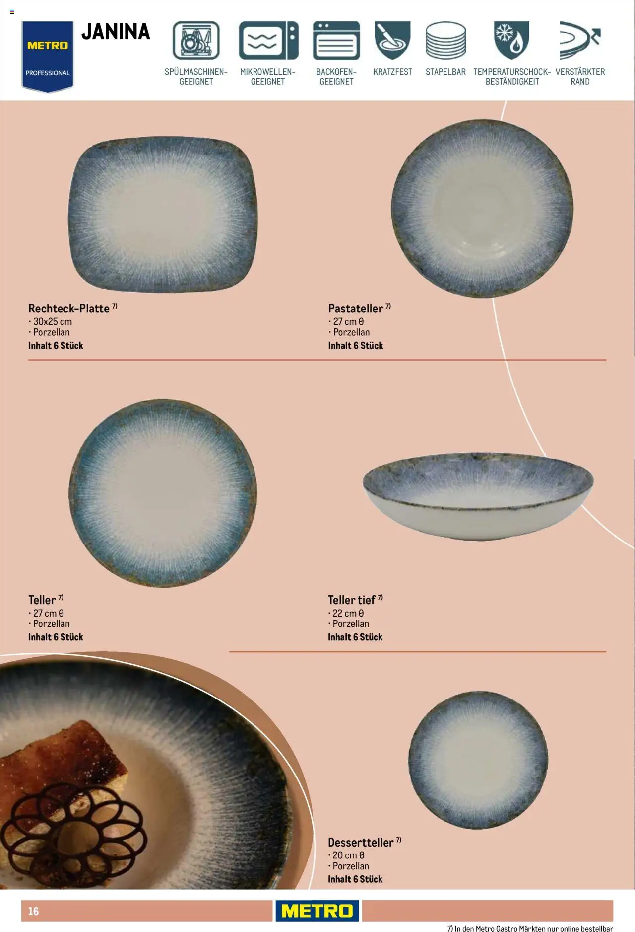 Metro Non Food Sortiment – gültig ab 01.10.2025 | Seite: 16 | Produkte: Backofen