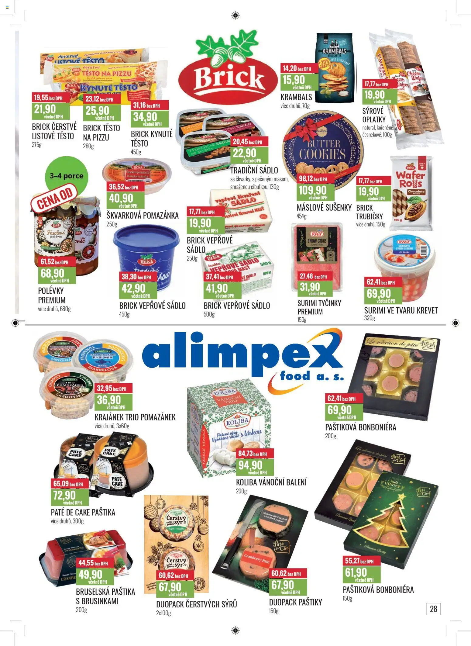 Ratio leták od 01.12.2025 | Strana: 29 | Produkty: Cookies, Tyčinky, Sýry, Paštika