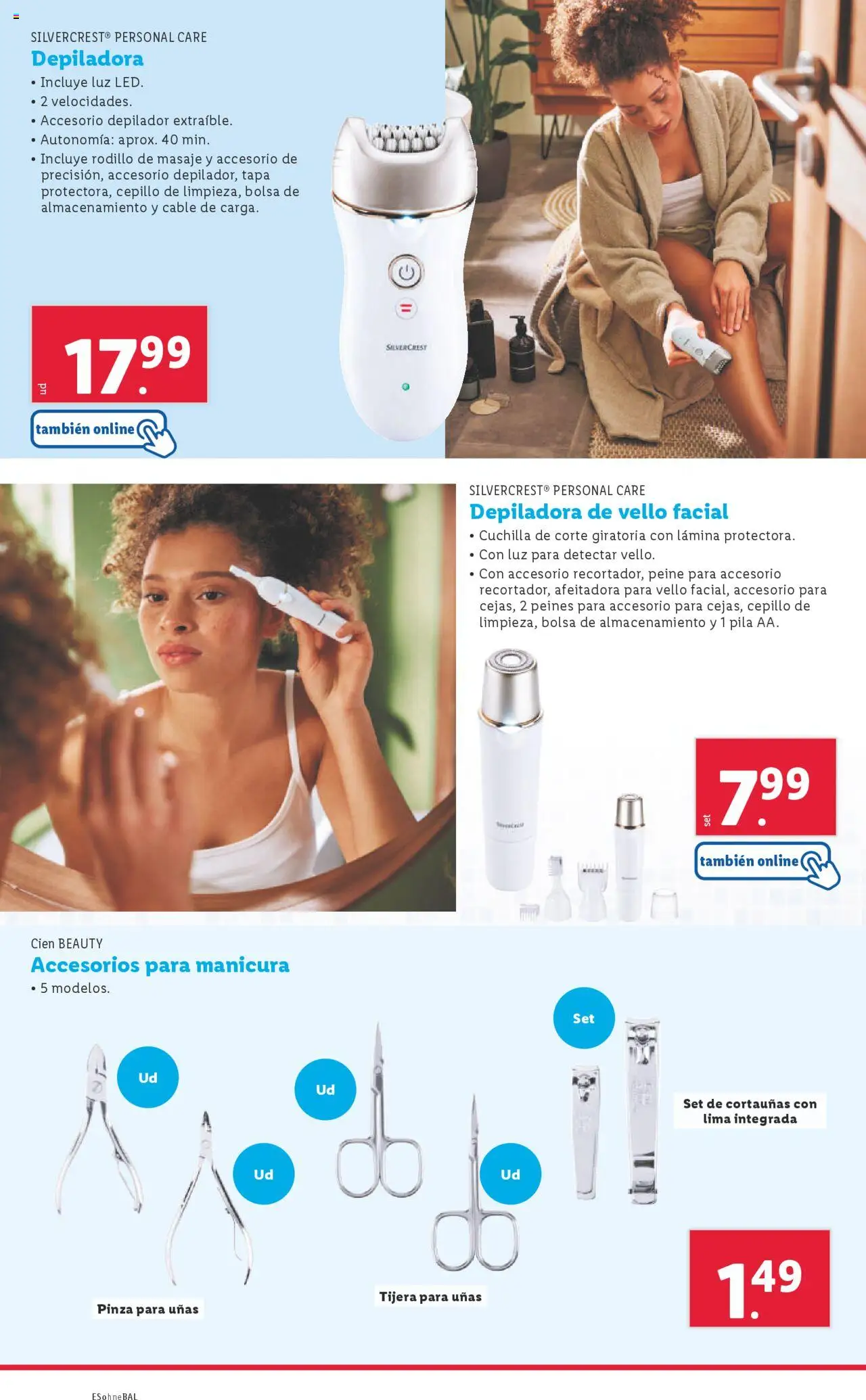 Lidl catálogo de bazar MAD │ válido desde el 16.06.2025 | Página: 6 | Productos: Lima, Afeitadora, Bolsa, Depiladora