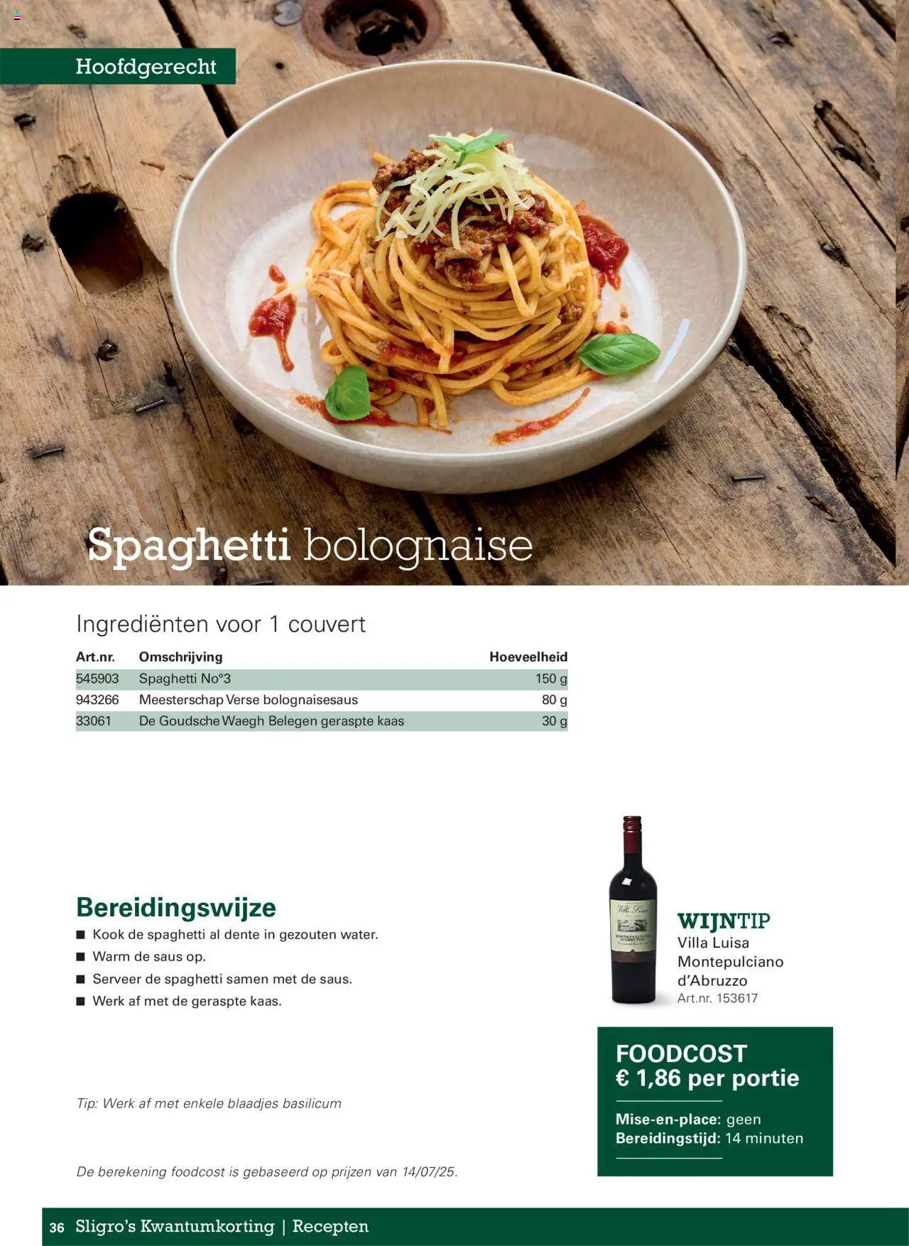 {H1} | Pagina: 36 | Producten: Saus, Kaas