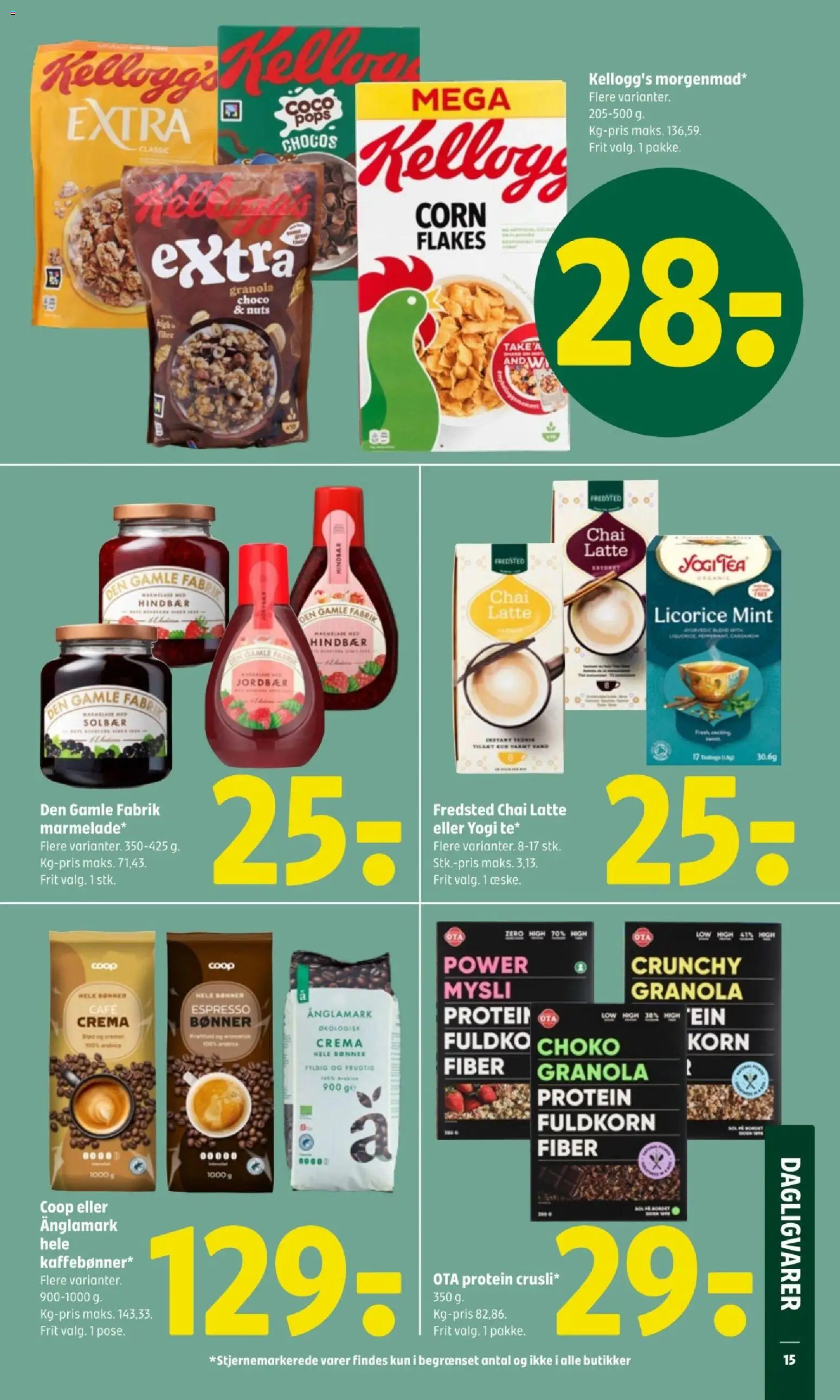 Coop 365 tilbudsavis – gyldig fra 05.03.2026 | Side: 17 | Produkter: Korn, Bønner, Hindbær, Solbær