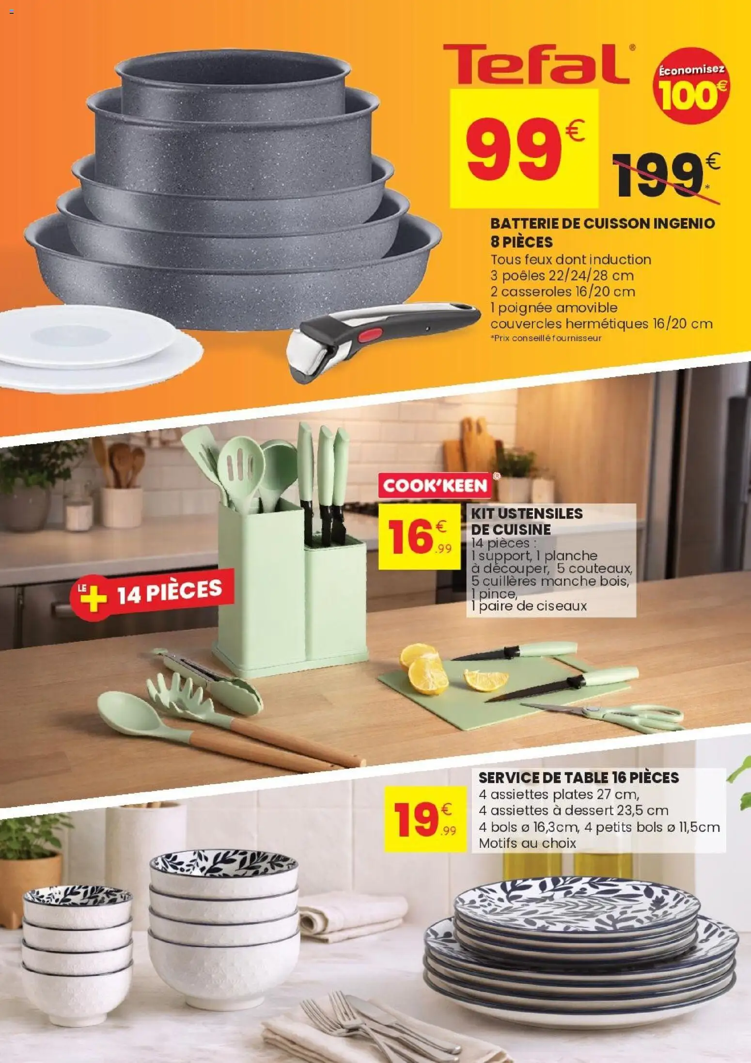 {H1} | Page: 3 | Produits: Casseroles, Table, Batterie, Ciseaux