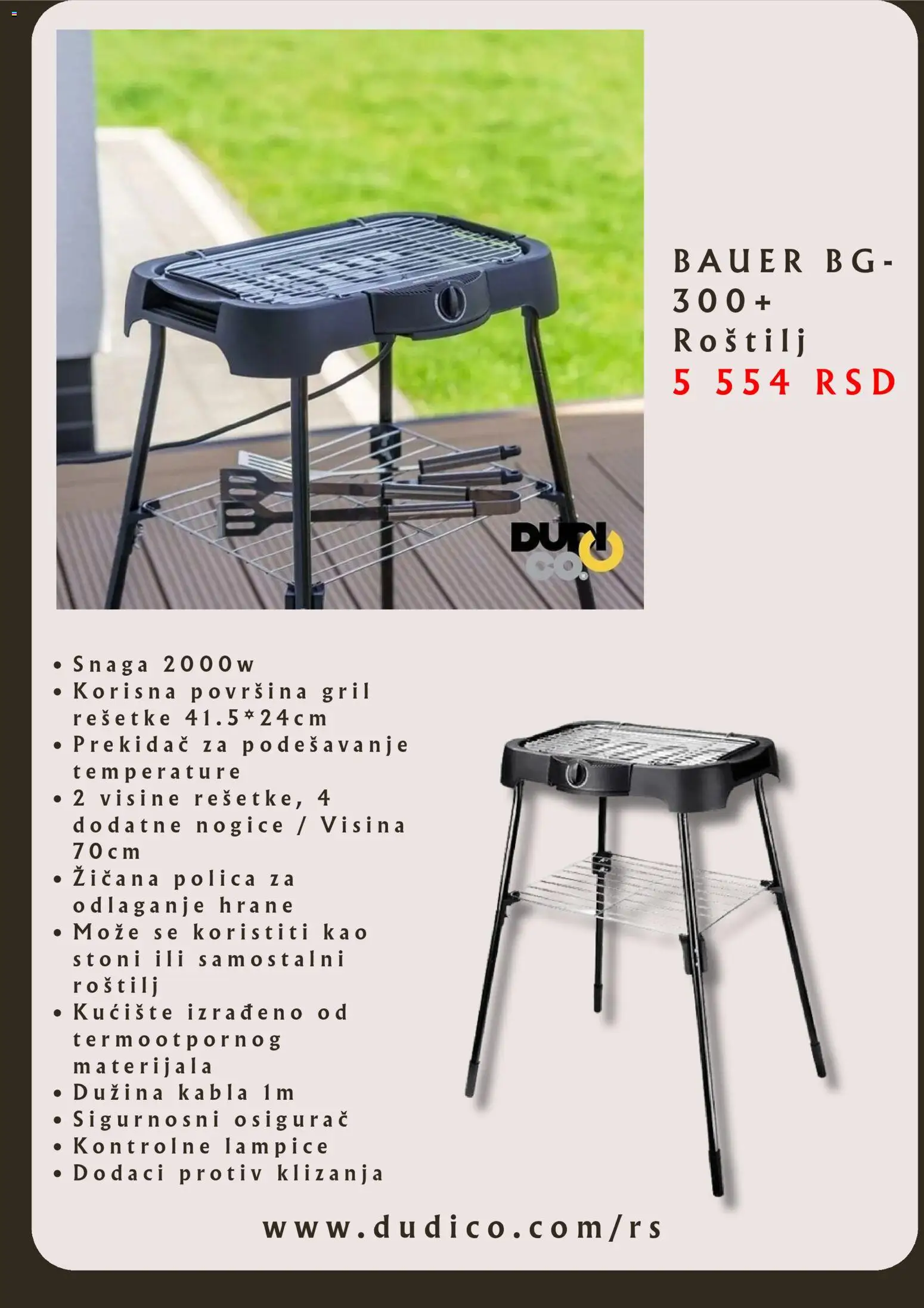 Dudi co. katalog - važi od 10.03.2026 | Strana: 3 | Proizvode: Lampice, Polica, Roštilj