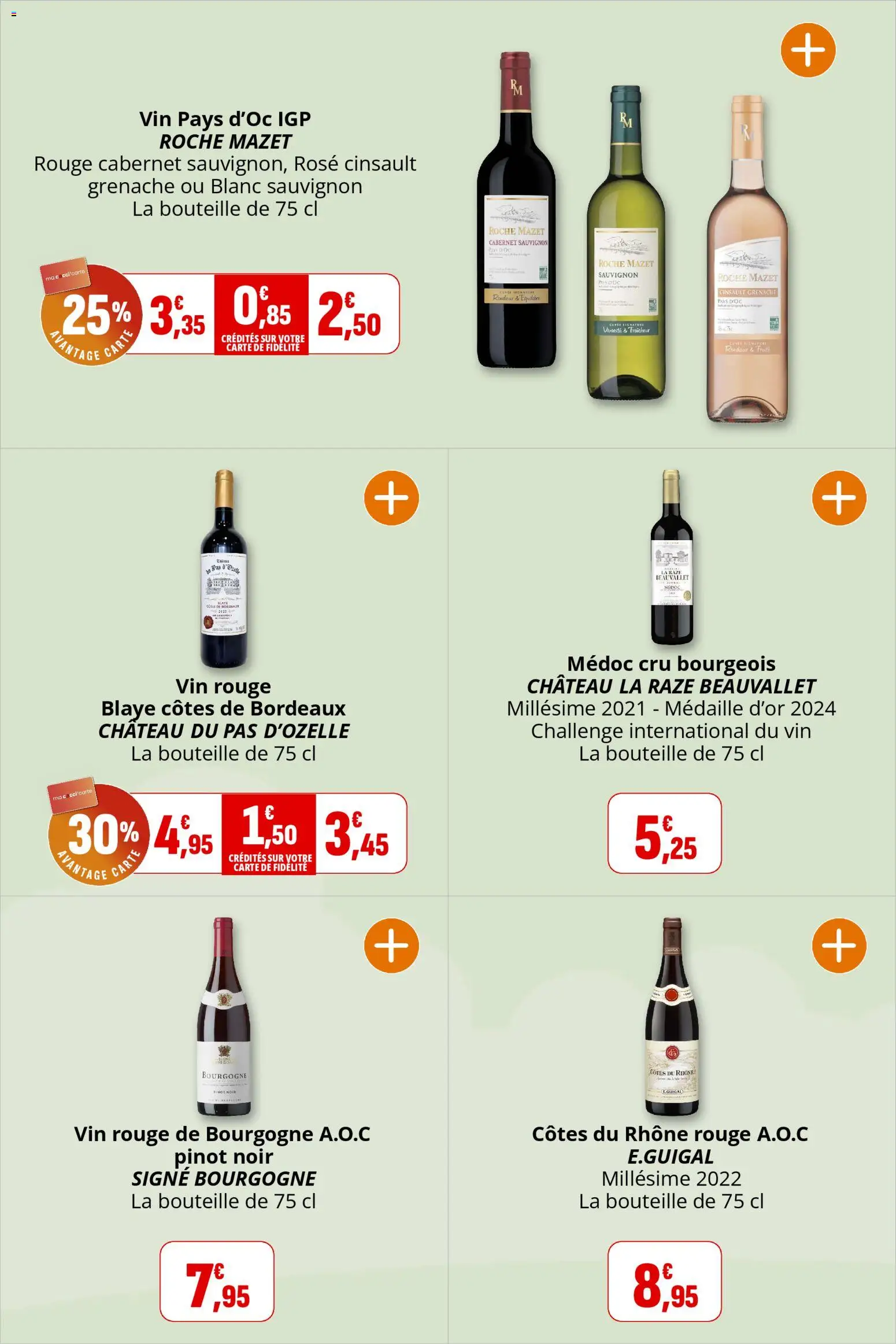 {H1} | Page: 15 | Produits: Vin