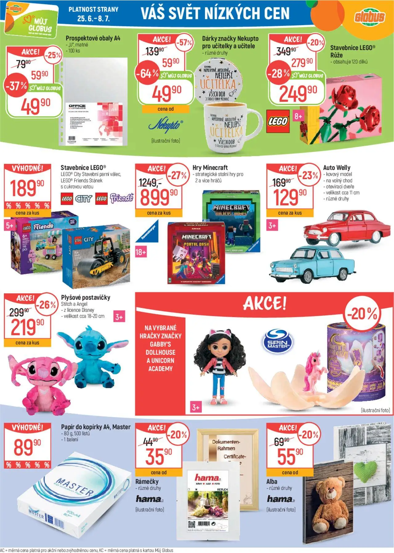Globus leták od 25.06.2025 | Strana: 35 | Produkty: Gabby's Dollhouse, Lego Friends, Hračky, Stitch