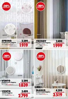 Katalógus Diego 04 - amely érvényes a következő dátumtól: 01.04.2026 | Oldal: 9 | Termékek: Fényáteresztő függöny, Függöny