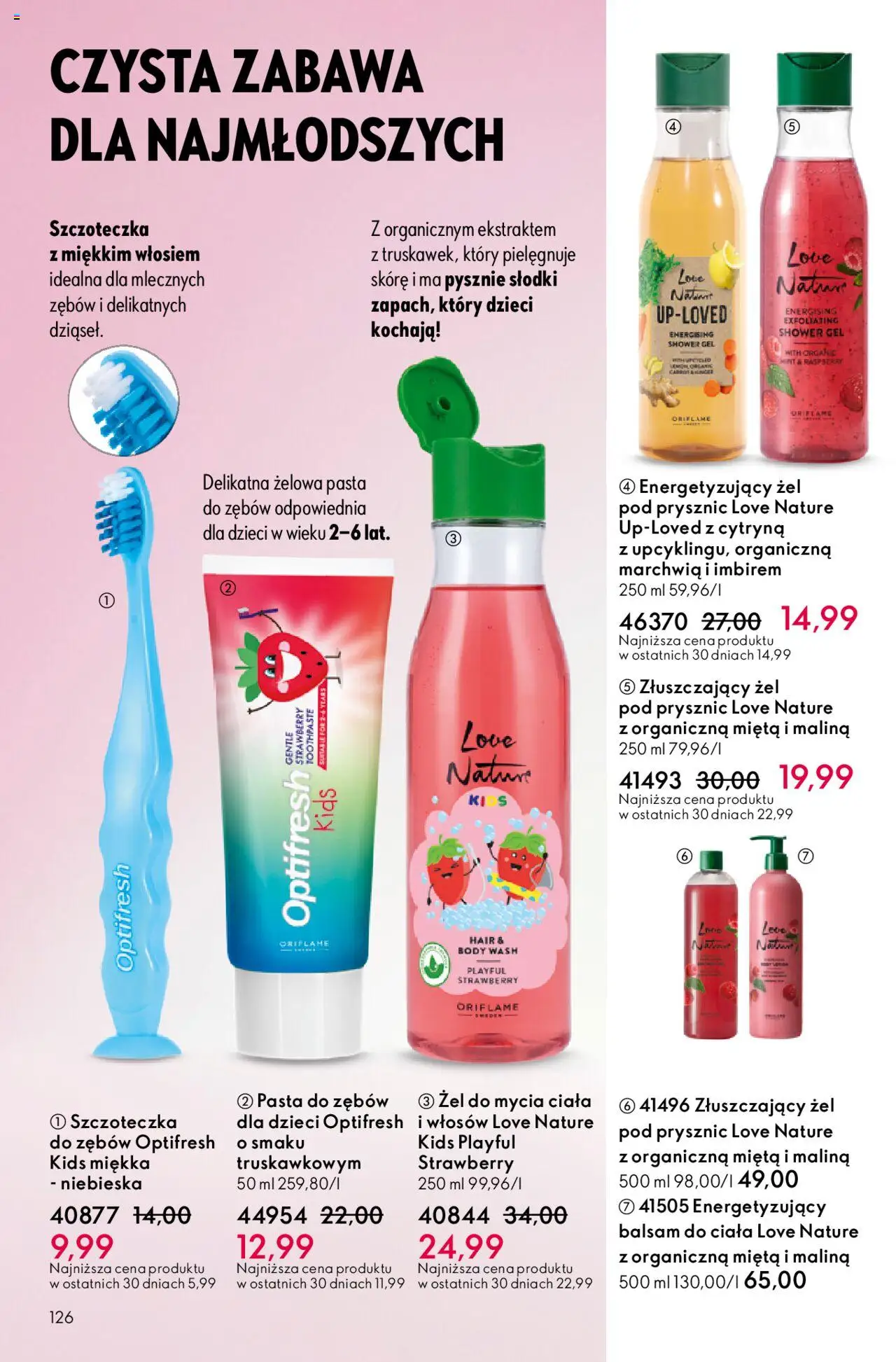 Oriflame Katalog 14 2025 od 01.10.2025 | Strona: 126 | Produkty: Cytryna, Mięta, Prysznic, Body