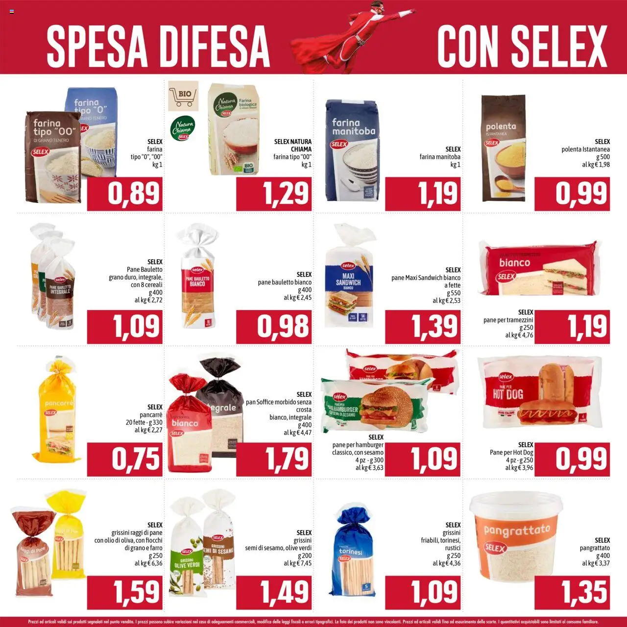 Volantino Emisfero del 01.09.2025 | Pagina: 8 | Prodotti: Fiocchi, Olio, Olive, Farina