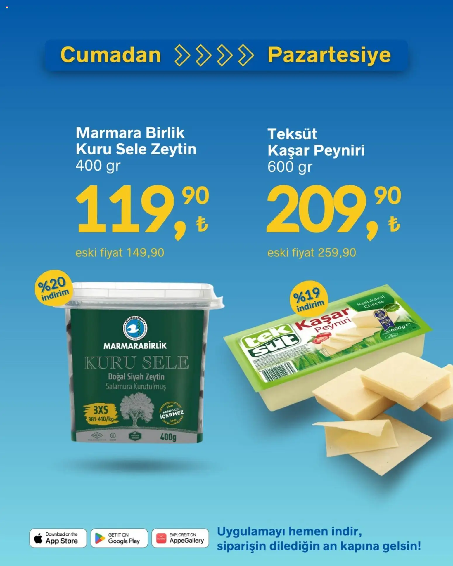 Gürmar Cumadan Pazartesiye - 23.01.2026 tarihinden itibaren geçerlidir | Sayfa: 4 | Ürünler: Zeytin