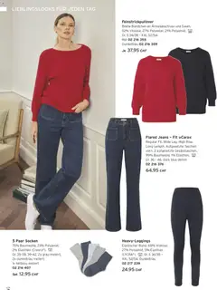 Tchibo Aktionen ab 24.02.2026 gültig | Seite: 12 | Produkte: Socken, Jeans