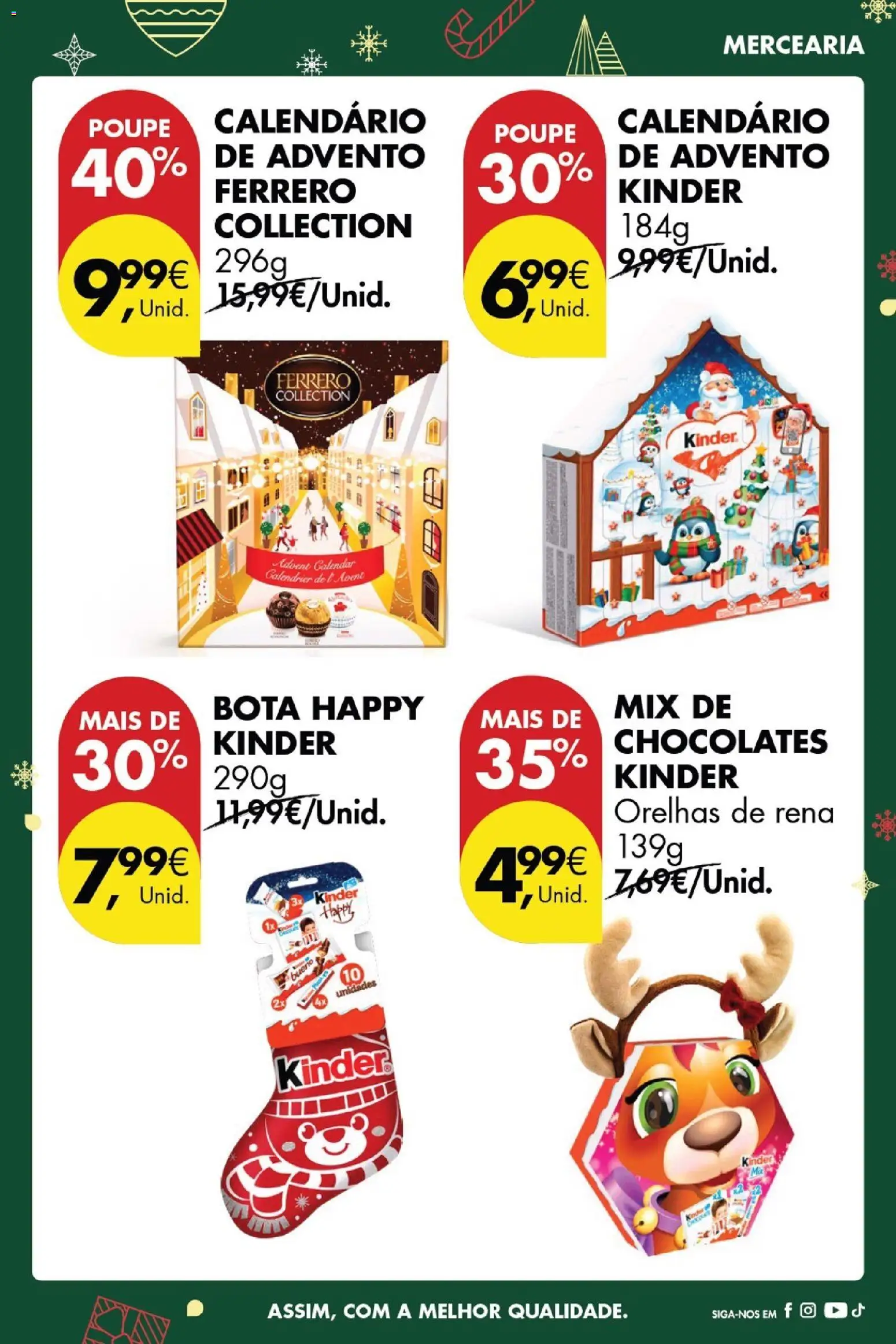 Pingo Doce Poupe este Fim de Semana │ válido de 19.12.2025 | Página: 33 | Produtos: Chocolates