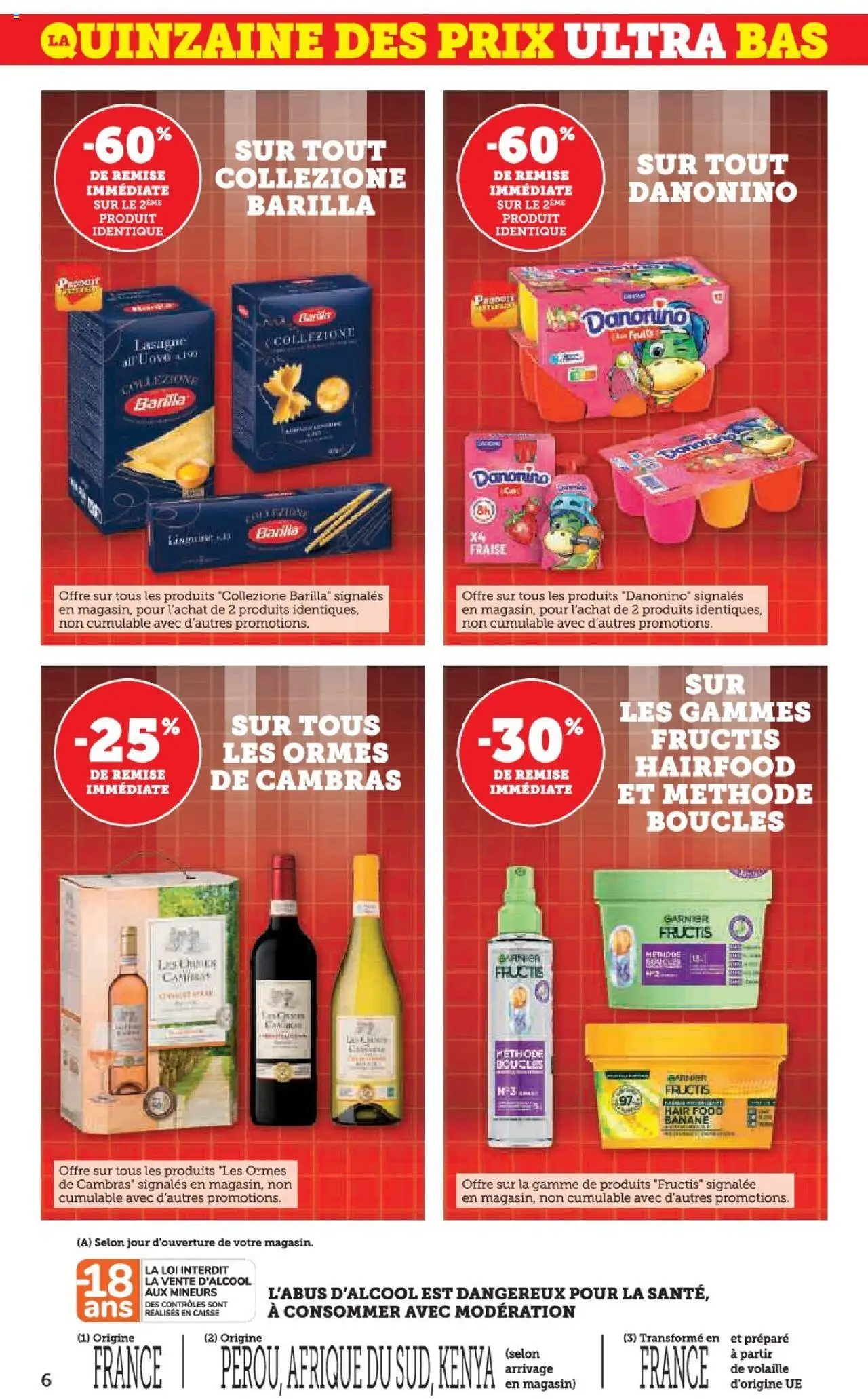  | Page: 6 | Produits: Fraise, Volaille, Banane