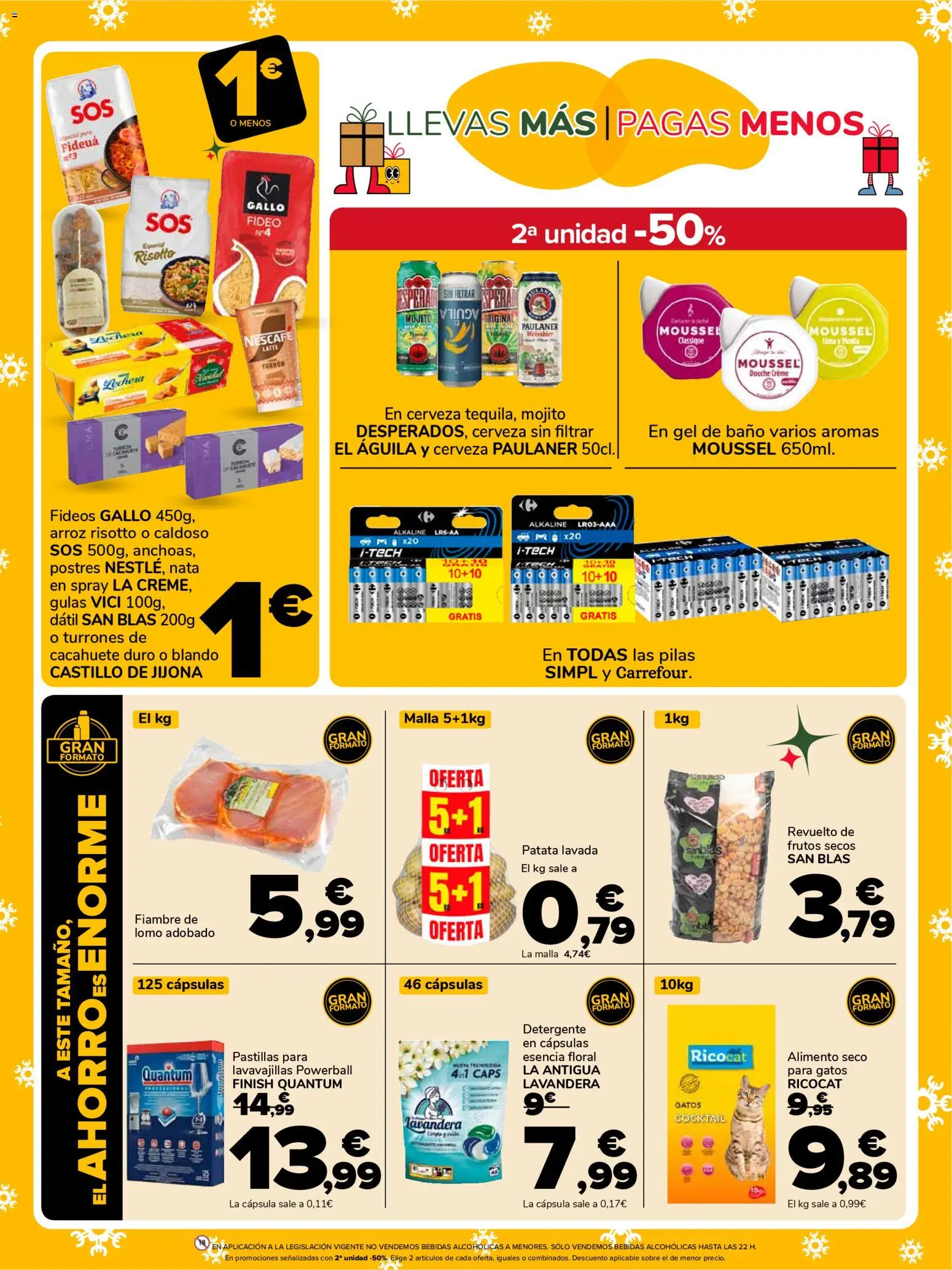 Supeco folleto │ válido desde el 02.12.2025 | Página: 5 | Productos: Lima, Detergente, Arroz, Lavavajillas