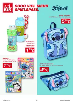 Kik Prospekt aktuell ab 27.04.2026 gültig | Seite: 16 | Produkte: Rucksack