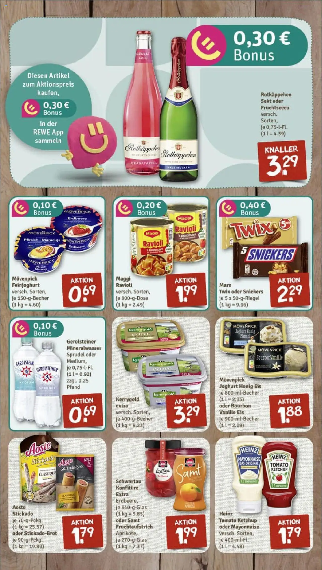 Rewe prospekt Wuppertal / Barmen	 - gültig ab dem 06.07.2025 | Seite: 6 | Produkte: Granatapfel, Brot, Bourbon, Gerolsteiner