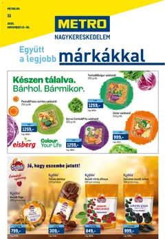 Metro Akciós újság - amely érvényes a következő dátumtól: 15.11.2025