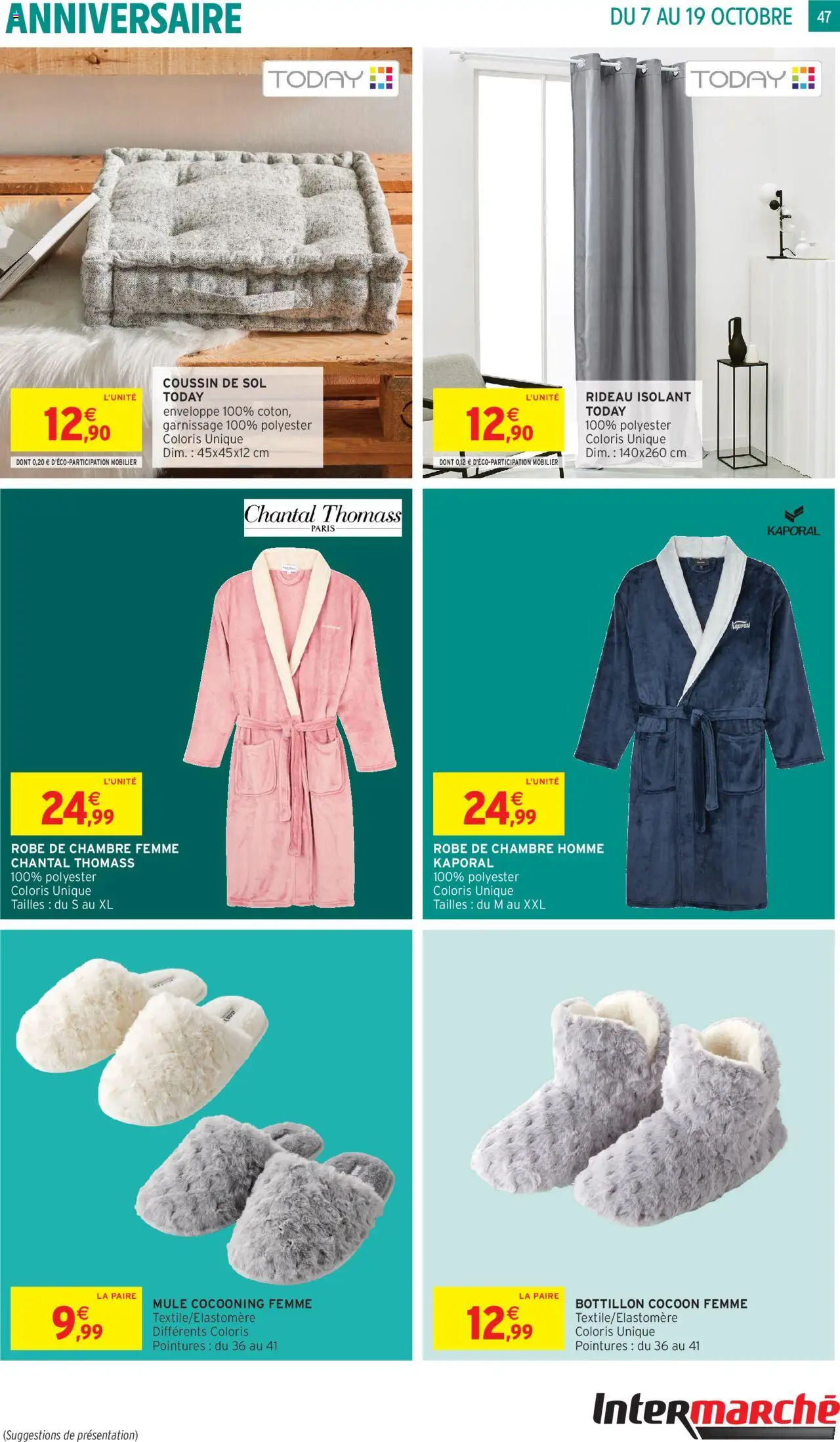{H1} | Page: 47 | Produits: Robe, Enveloppe, Robe de chambre femme, Rideau