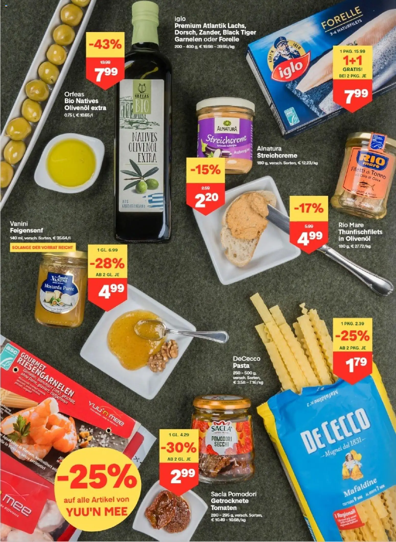 MPREIS Altenmarkt im Pongau gültig ab 11.12.2025 | Seite: 8 | Produkte: Pasta, Aubergine, Tomaten