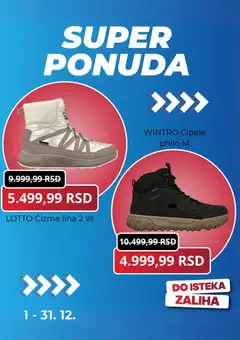 Planeta Sport katalog - pregled Planeta Sport kataloga - važi od 01.12.2025 | Strana: 3 | Proizvode: Čizme, Cipele