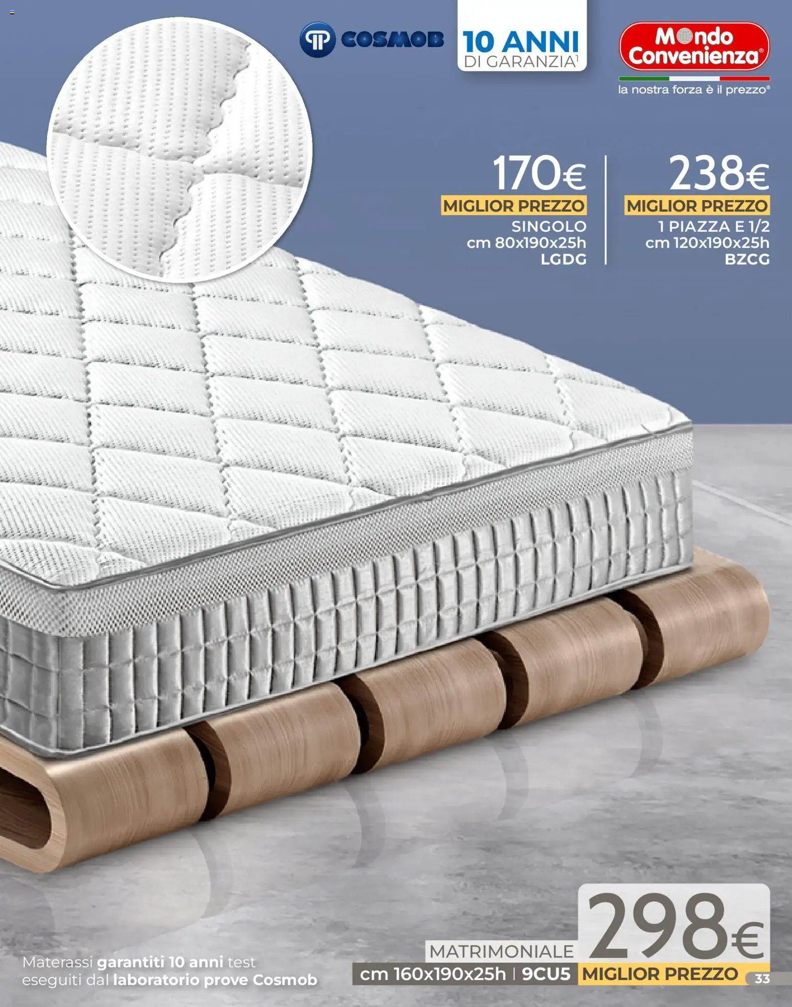 Volantino Mondo Convenienza del 04.01.2026 | Pagina: 33