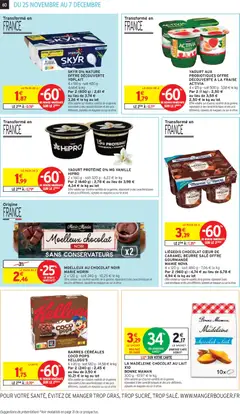 Intermarché - Prévisualisation de SKYR 0% NATURE OFFRE DÉCOUVERTE YOPLAIT, 4 x 100 g - soit 400 g valide à partir de 25.11.2025 | Page: 52