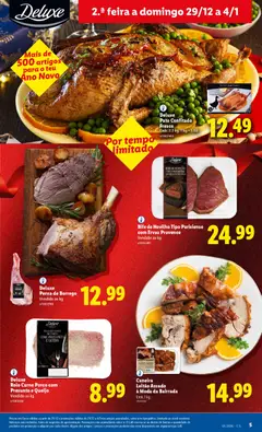 Pré-visualização Deluxe Rolo Carne Porco com Presunto e Queijo, Pork meat roll with ham and cheese, sold by kg válido de 29.12.2025 | Página: 5