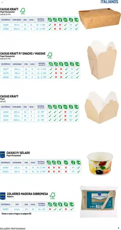 Pré-visualização Makro - Especial Take- away válido de 17.07.2025 | Página: 9 | Produtos: Gelado, Caixa, Colheres