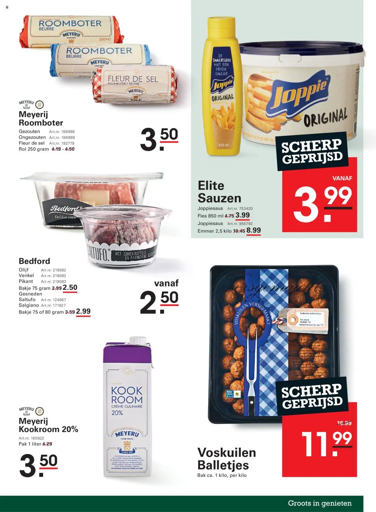  | Pagina: 13 | Producten: Room, Fles, Roomboter, Crème